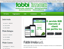 Tablet Screenshot of fabbiimola.com